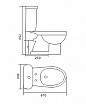 Vas WC 90° NEPTUN 664 Vas WC 90° NEPTUN 664