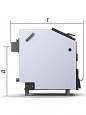 Cazan p/u incalzire din otel TT-25C ECO LONG+ (25KW) Cazan p/u incalzire din otel TT-25C ECO LONG+ (25KW)