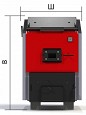 Cazan p/u incalzire din otel TT-18C EKO LONG+ (18KW) Cazan p/u incalzire din otel TT-18C EKO LONG+ (18KW)