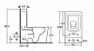 Vas WC H217 NEPTUN 90° Vas WC H217 NEPTUN 90°