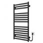 Radiator de baie electric GERA 500*1000 inox (negru) Radiator de baie electric GERA 500*1000 inox (negru)