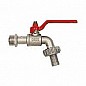 Кран для бочки 1/2 с длиной ручкой (красный) Кран для бочки 1/2 с длиной ручкой (красный)