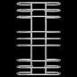 Radiator de baie Britanica 600*1000 inox Milano Radiator de baie Britanica 600*1000 inox Milano