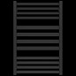 Radiator de baie NOVA 500*800 inox (negru) Radiator de baie NOVA 500*800 inox (negru)