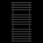Radiator de baie OMEGA 500*1200 inox (negru) Radiator de baie OMEGA 500*1200 inox (negru)